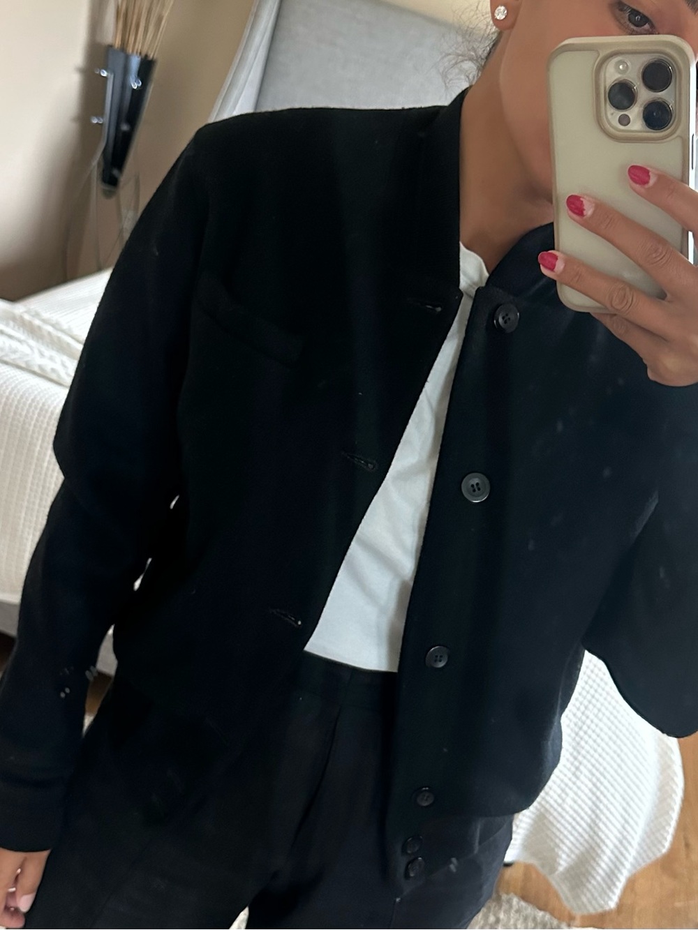 John Elliot Wool Bomber Varsity Jacket
